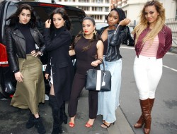 Fifth Harmony - out and about in Paris 4/11/2016