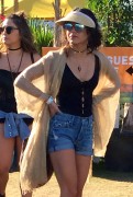 Vanessa & Stella Hudgens - Coachella Valley Music and Arts Festival Indio 4/17/2016