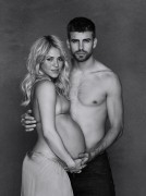 Шакира и Жерар Пике (Shakira, Gerard Piqué) Беременная Шакира фотосессия - 4xHQ Aac6f6482960987