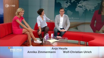 Morgenmagazin moderatorin nackt zdf annika zimmermann Annika Zimmermann