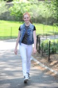 Clare Foley outdoor "candids", New York City, June 13 2016