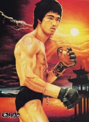 Брюс Ли (Bruce Lee) - рисунки, картинки, фан-арт E92fec493626356