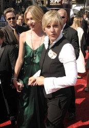 Ellen DeGeneres & Portia de Rossi - 35th Annual Daytime Emmy Awards (Arrivals), Hollywood - 20.6.08