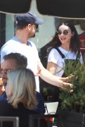 Crystal Reed & Joshua Jackson - At Alfred Coffee in Los Angeles, California - June 16th, 2016