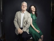 Стив Мартин (Steve Martin) and Edie Brickell pose for a portrait on Wednesday, Sept. 2, 2015 in New York (Photo by Victoria Will) (12xHQ) 4e6db6495904971