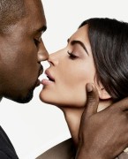 Ким Кардашян, Канье Уэст (Kim Kardashian, Kanye West) Karl Lagerfeld for Harper's Bazaar, 2016 (6xHQ) 34119f498314005