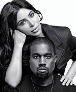 Ким Кардашян, Канье Уэст (Kim Kardashian, Kanye West) Karl Lagerfeld for Harper's Bazaar, 2016 (6xHQ) 692f89498314031