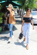 Madison Beer & Hailey Baldwin - Getting Lunch in West Hollywood 8/8/2016