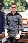 Aaron Taylor-Johnson - Out promoting 'Nocturnal Animals' in Venice 09/01/2016