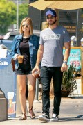 Chace Crawford & Rebecca Rittenhouse - Get breakfast at Kings Road Cafe in West Hollywood, CA - September 08, 2016