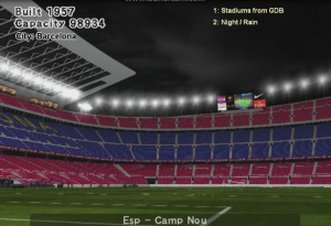 Camp Nou 2017 Version PES06 - PES Patch
