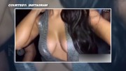 Kim Kardashian selfie cleavage, September 2016