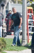 George Clooney - Suburbicon Filmset In LA, 13th Oct 2016 (67x)