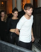 Danielle Campbell & Louis Tomlinson - Leaving Tape Nightclub in London, England - October 25, 2016
