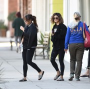 Vanessa Hudgens and Stella Hudgens - Pilates and Stocking Up on Coffee Drinks in Los Angeles 11/4/2016