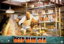 Глубокое синее море / Deep Blue Sea (Томас Джейн, Саффрон Берроуз, Сэмюэл Л. Джексон, 1999)  1fadb8513414296