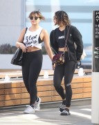 Vanessa Hudgens & Stella Hudgens - On Their Way To The Gym in West Hollywood 11/9/2016