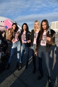 Victoria's Secret Models Depart For Paris For 2016 Victoria's Secret Fashion Show (November 27, 2016)